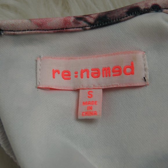 re:named Floral Dress Women's Size Small Back Zipper - Picture 8 of 8